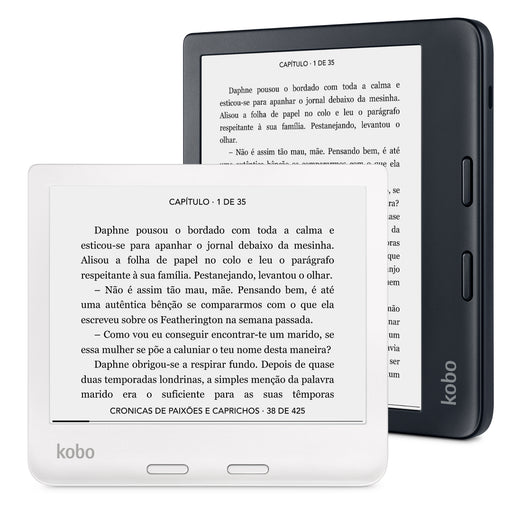 eBook  Kobo Clara 2E, Para eBook, 6 , 16 GB, 300 ppp, 1448 x 1072, E-Ink,  Azul Océano Profundo