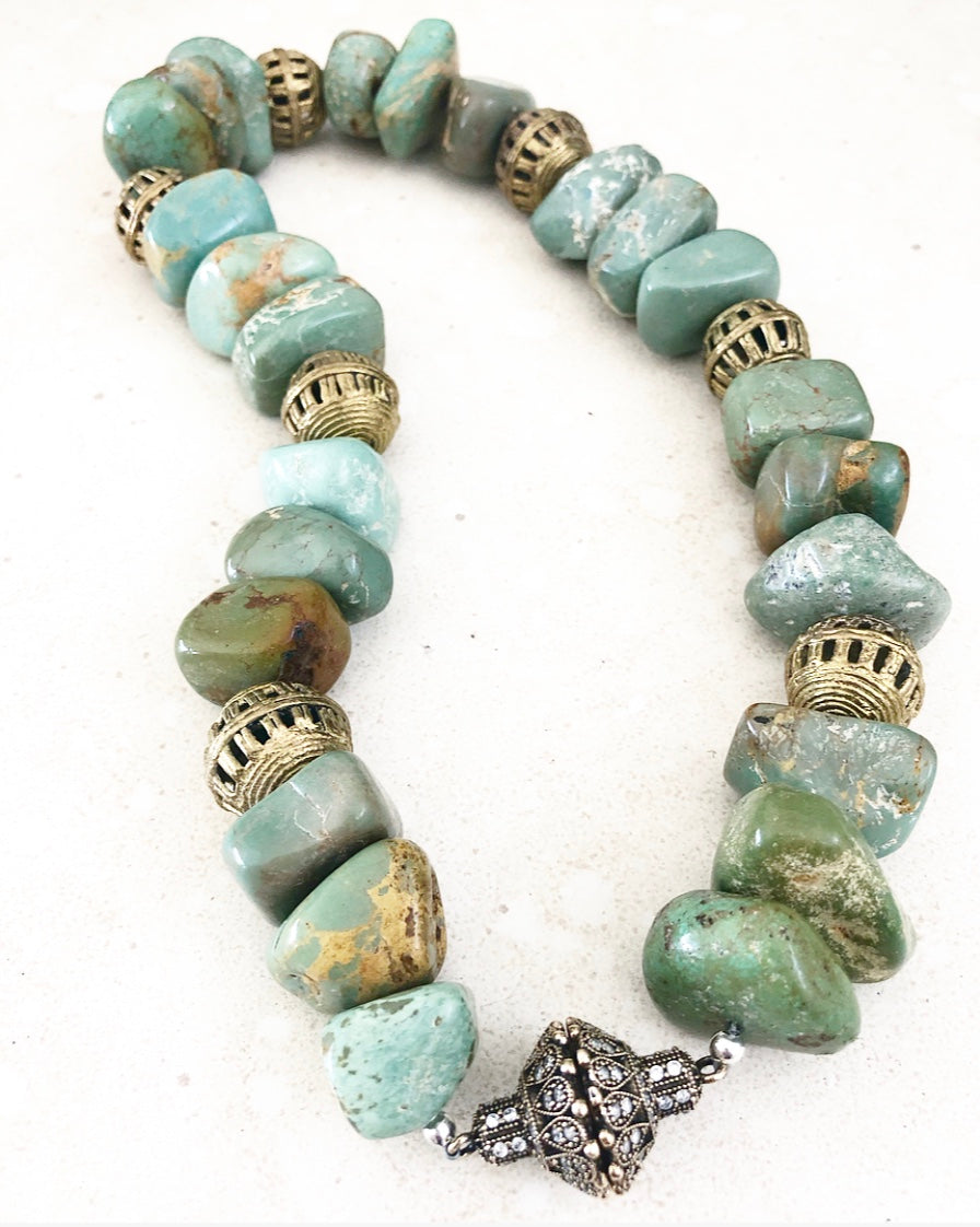 Turquoise Ghana Necklace