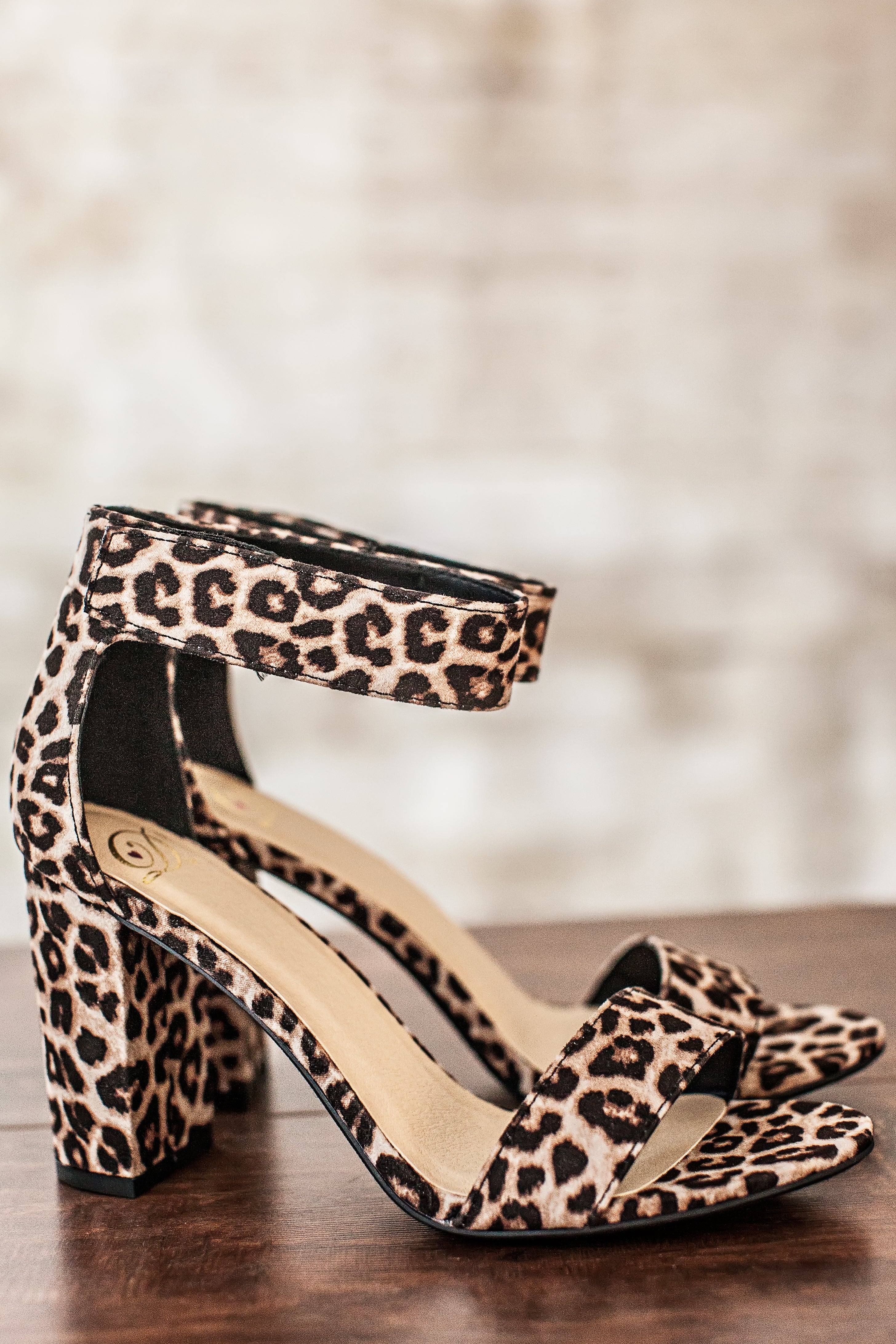 dalmation print heels