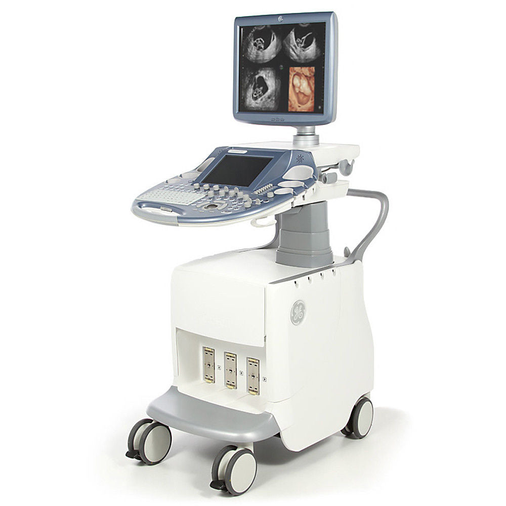 GE HD Live Ultrasound System 3D/4D - Voluson E6 Machine with RAB6-D