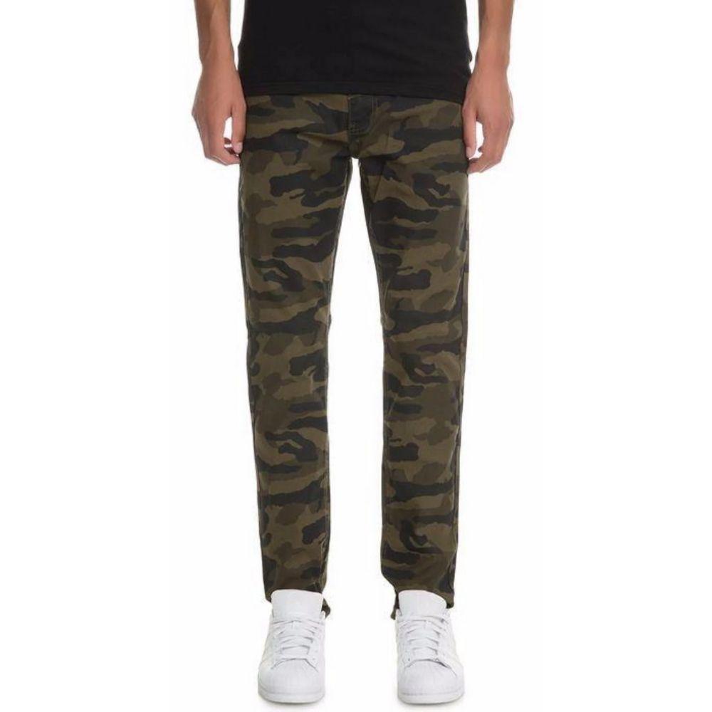 mens camo skinny pants