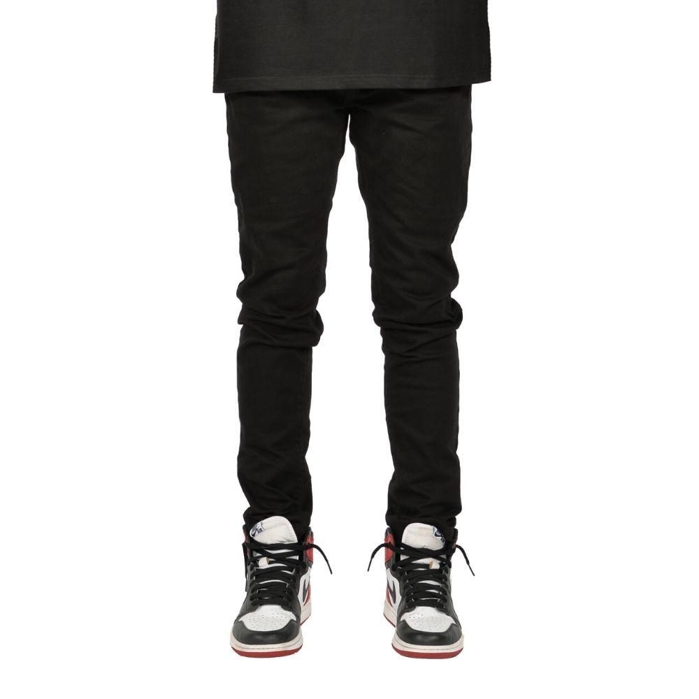 black skater jeans