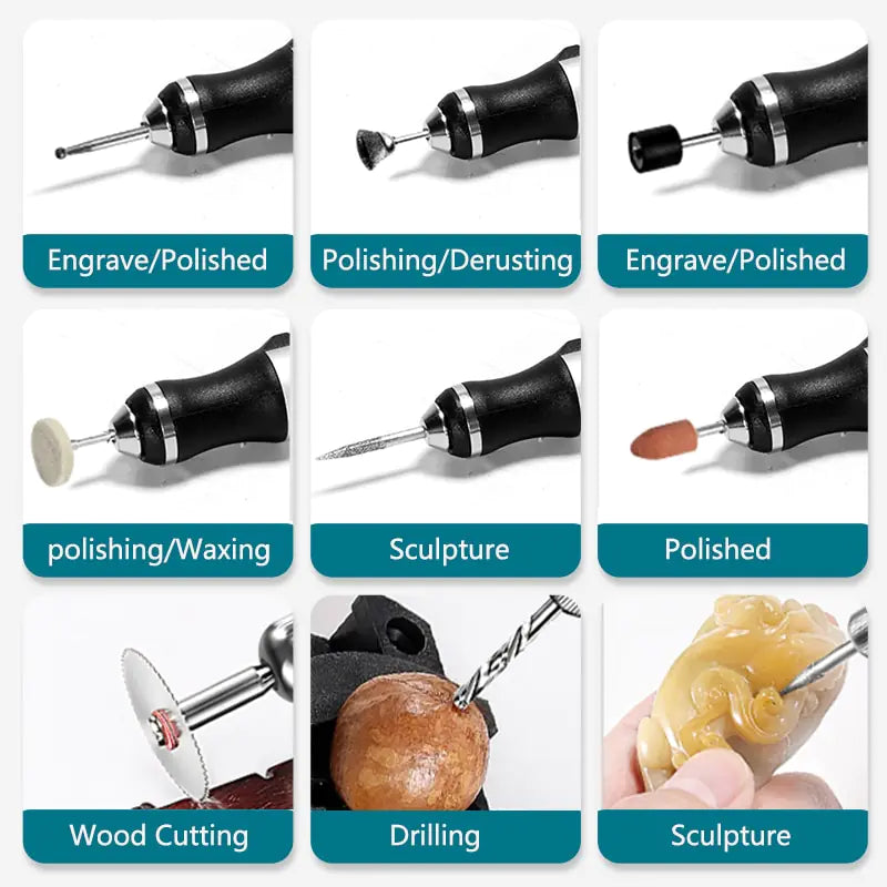 USB Cordless Rotary Tool Kit - Image 6