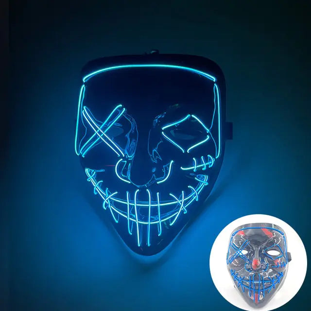 Wireless Halloween LED Purge Mask - Image 27
