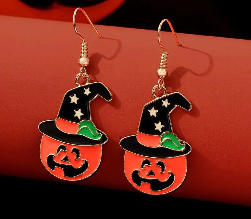 Halloween Themed Drop Earrings - Image 12