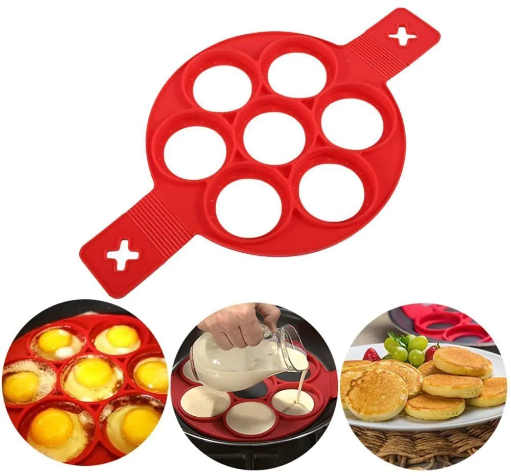 Pancake Maker With 7 Cavity Round - Image 6
