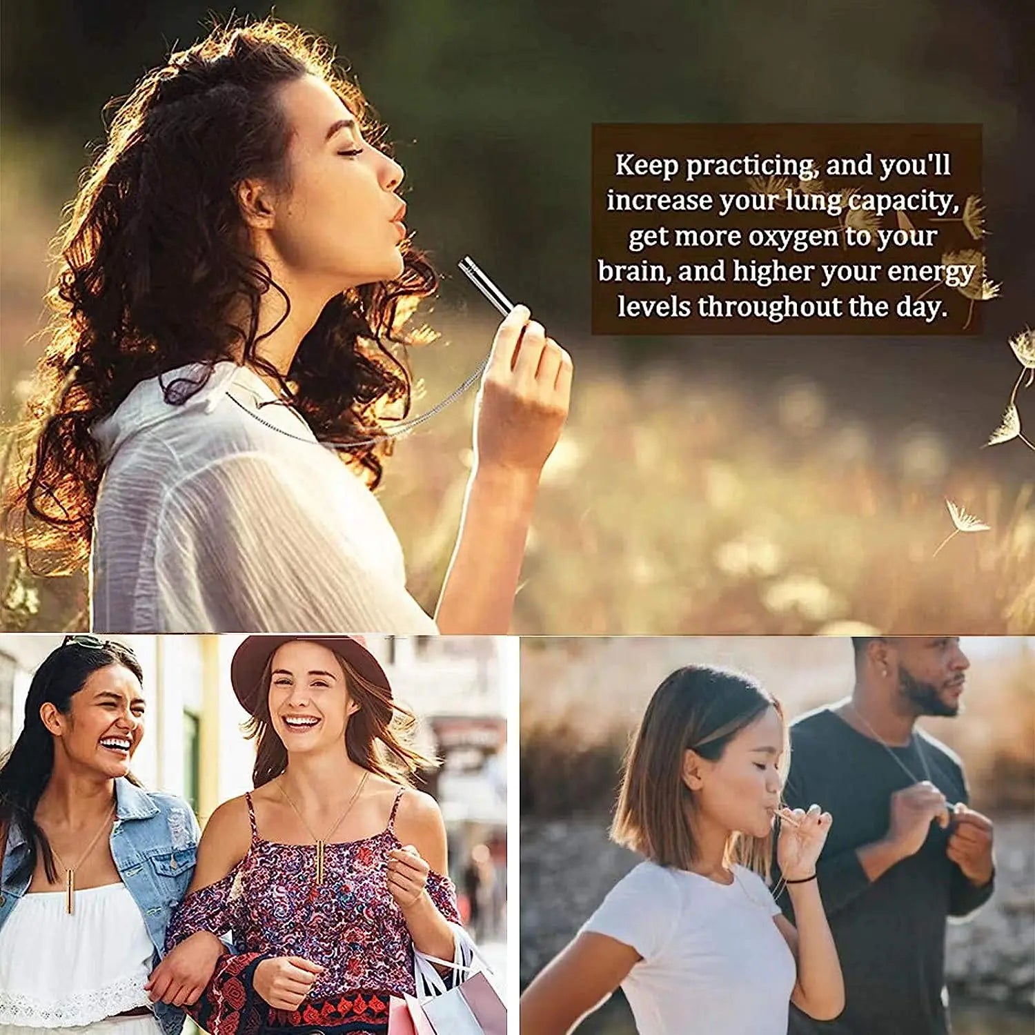Mindfulness Breathing Necklace - Image 5