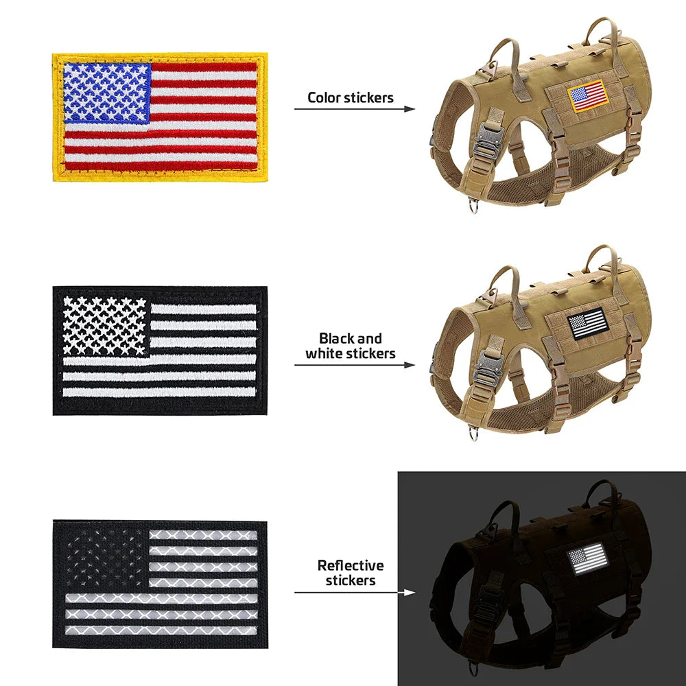 Large Dogs Training Harnesses With Pouches - Image 15