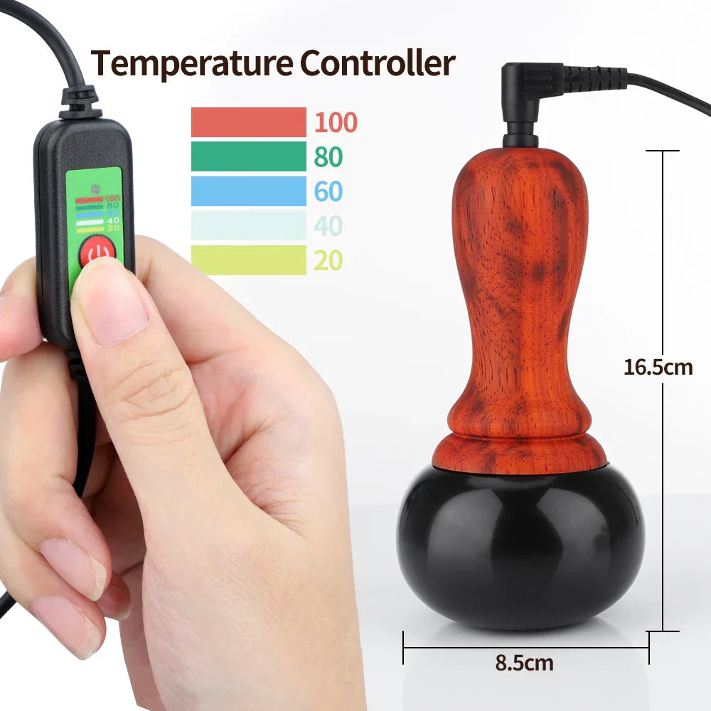 Electric Heating Bian Stone Gua Sha Massager - Image 4