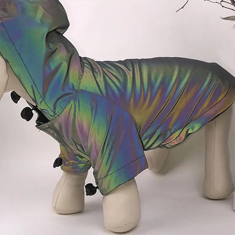 Reflective Hardshell Pet Jacket - Thermal Dog Hoodie - Image 3