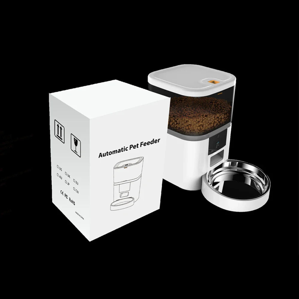 4L Smart Pet Feeder with Camera Automatic Timing Dispenser - Image 9