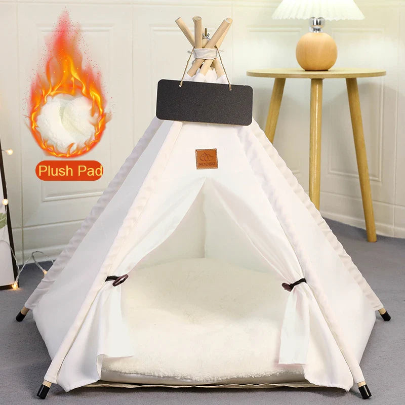 Tent with Washable Cushion Indoor Pet Bed - Image 20