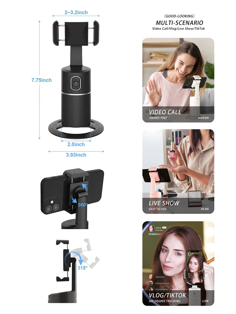 Smart Auto Face Tracking Tripod - Image 3