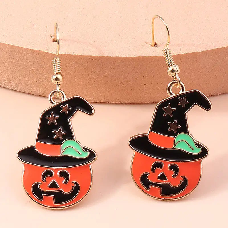 Halloween Themed Drop Earrings - Image 7