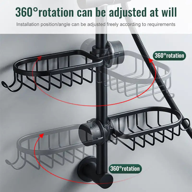 Bathroom Shelves Organizer Rack Storage - Image 10