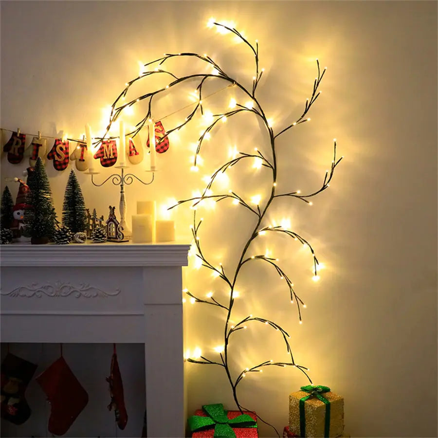 Willow Vine Branch Light Wall Decor - Image 3