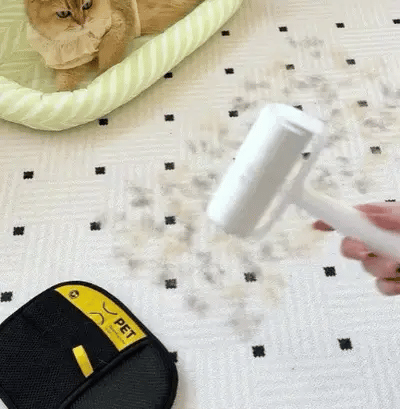Sticky lint rollers for pet hair