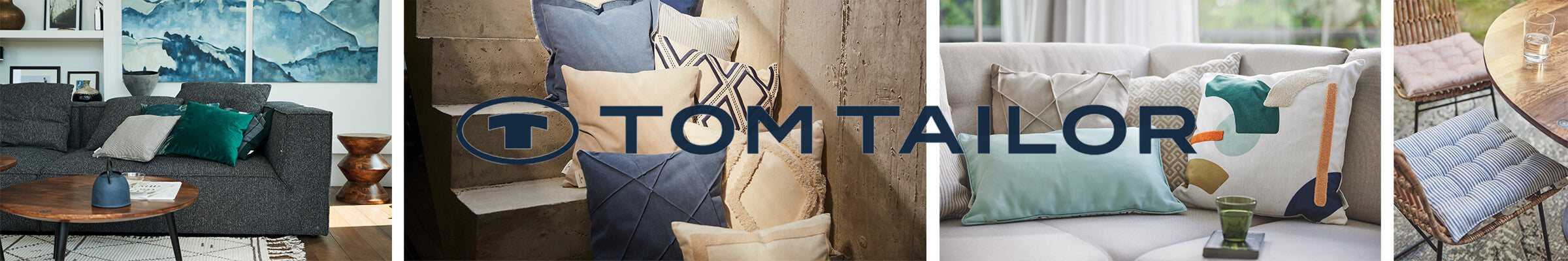 TOM TAILOR Deko Kissen - WohnDirect.com – WohnDirect.com - Heimtextilien  und Wohnaccessoires