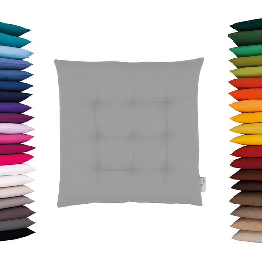 Deko Zierkissenhülle Dove • Uni-Design • 100% Baumwolle • 40x40 cm –  WohnDirect.com - Heimtextilien und Wohnaccessoires