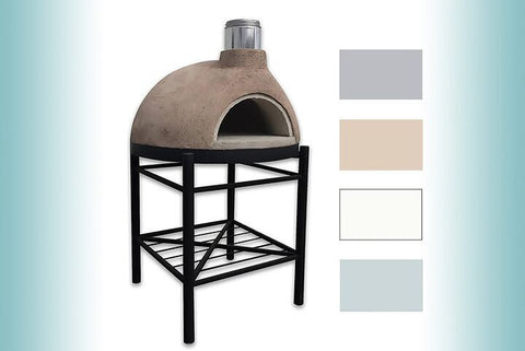 CALIFORNO PIZZA OVEN G-280-FULLY ASSEMBLED STUCCO FINISH