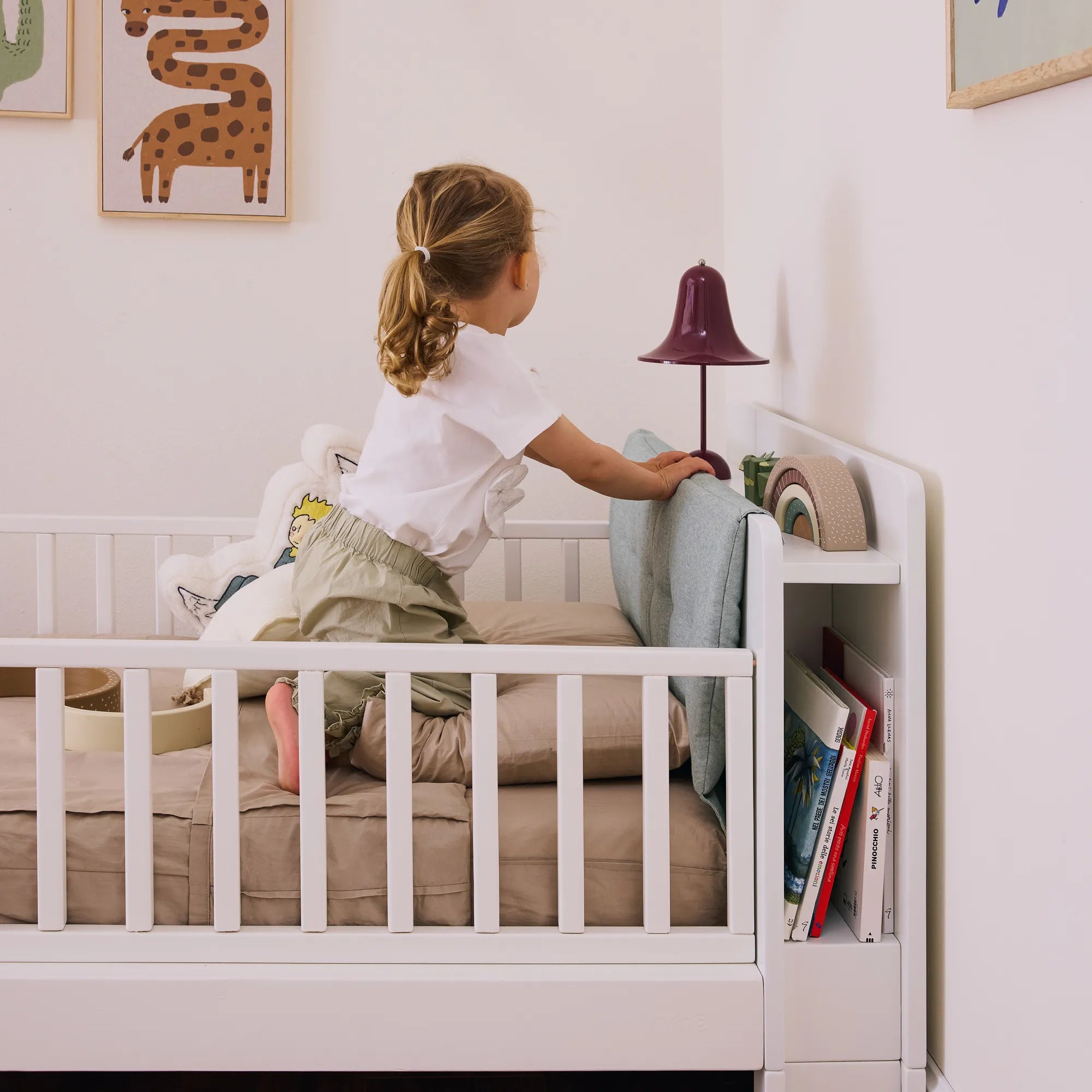 tour de lit pour barrières de sécurité