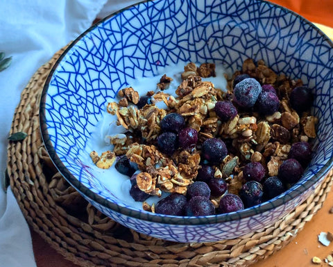 pumpkin protein powder granola 