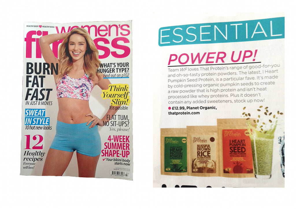 that protein vegan protein powders feature Women's Fitness magazine