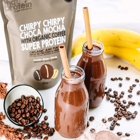 Mocha Protein Shake - Vegan Recipe