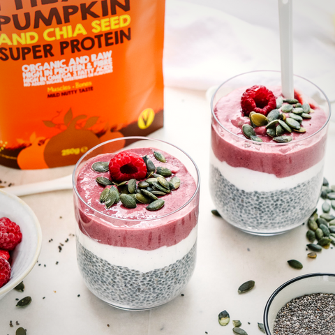 that protein pumpkin and chai Puddings