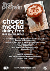 Choca Mocha Dairy Free Iced Protein Coffee