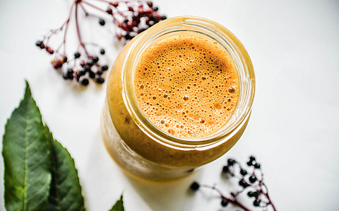 Orange and Carrot Protein Smoothie