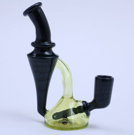 Monsoon Concentrate Spill Proof Bubbler Glass Pipe