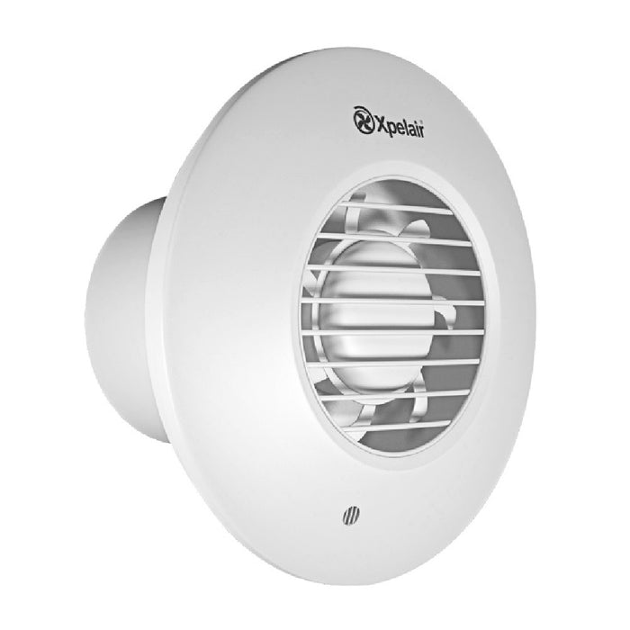 Dx100bhtr Simply Silent 100mm 4 Two Speed Round Grille Axial Humidistat Extractor Fan With Timer