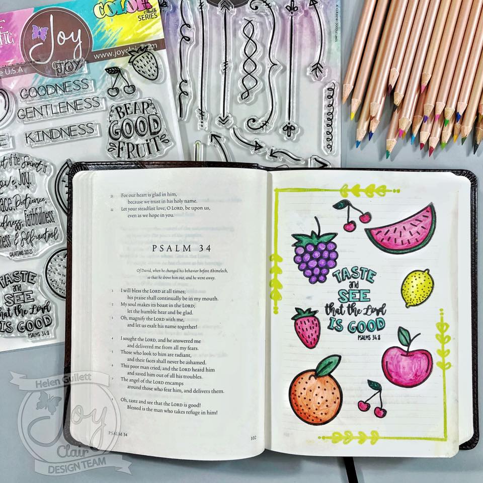 Fruit of the Spirit | Bible Journaling Clear Stamp