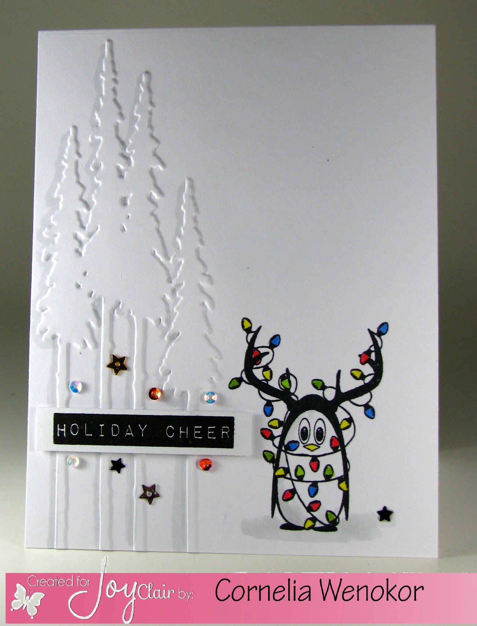 Christmas Penguins Clear Stamps Joy Clair 3