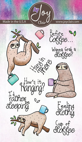 Feeling Slothly Clear Stamps