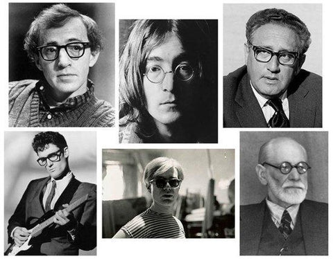 famous NewYorkers wearing MOSCOT over the years