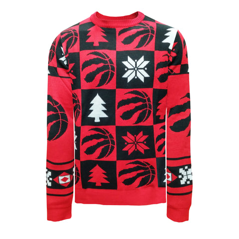 toronto raptors ugly christmas sweater