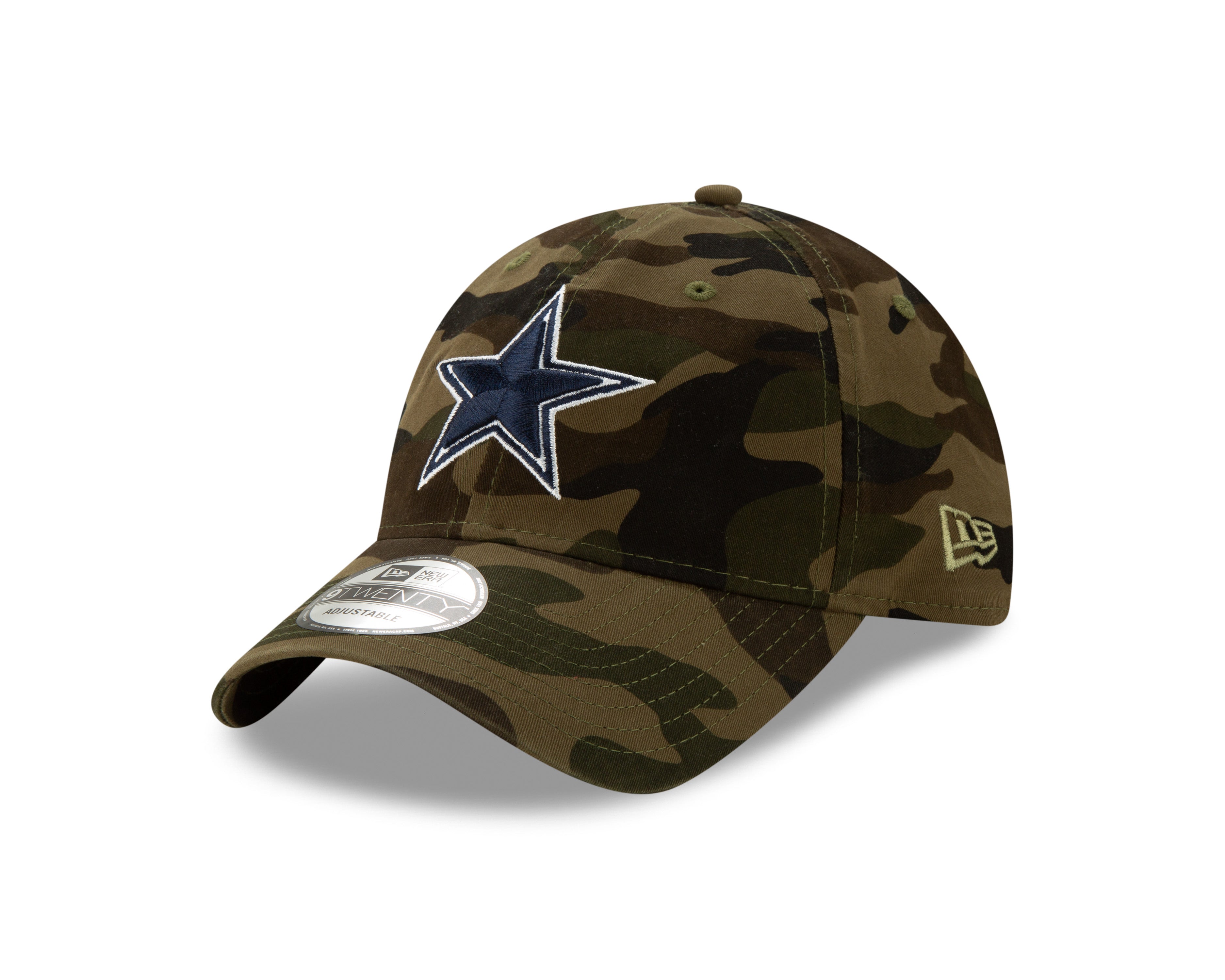 camo dallas cowboys cap