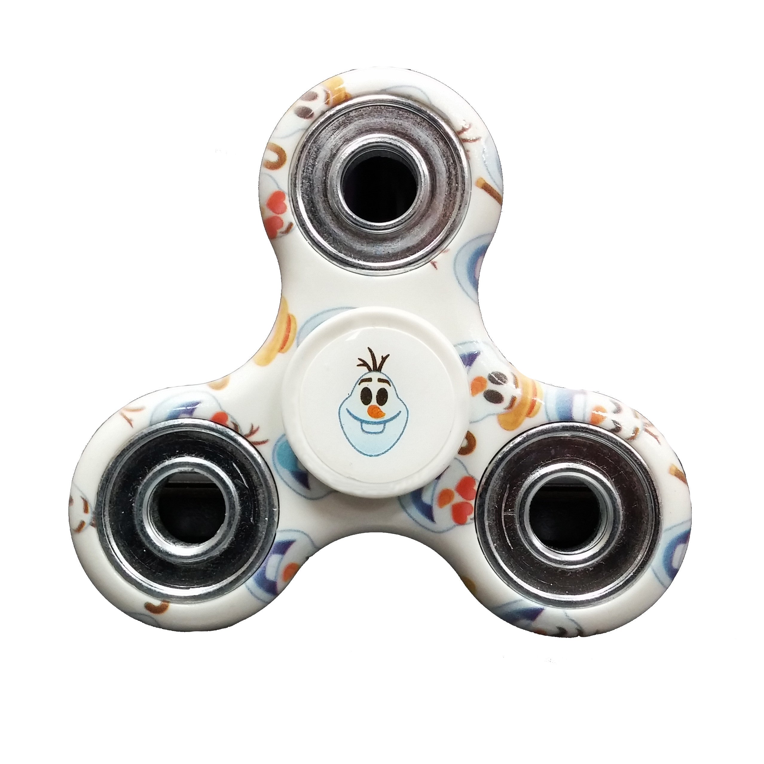 Olaf Frozen Emoji Fidget Spinner Sport Army