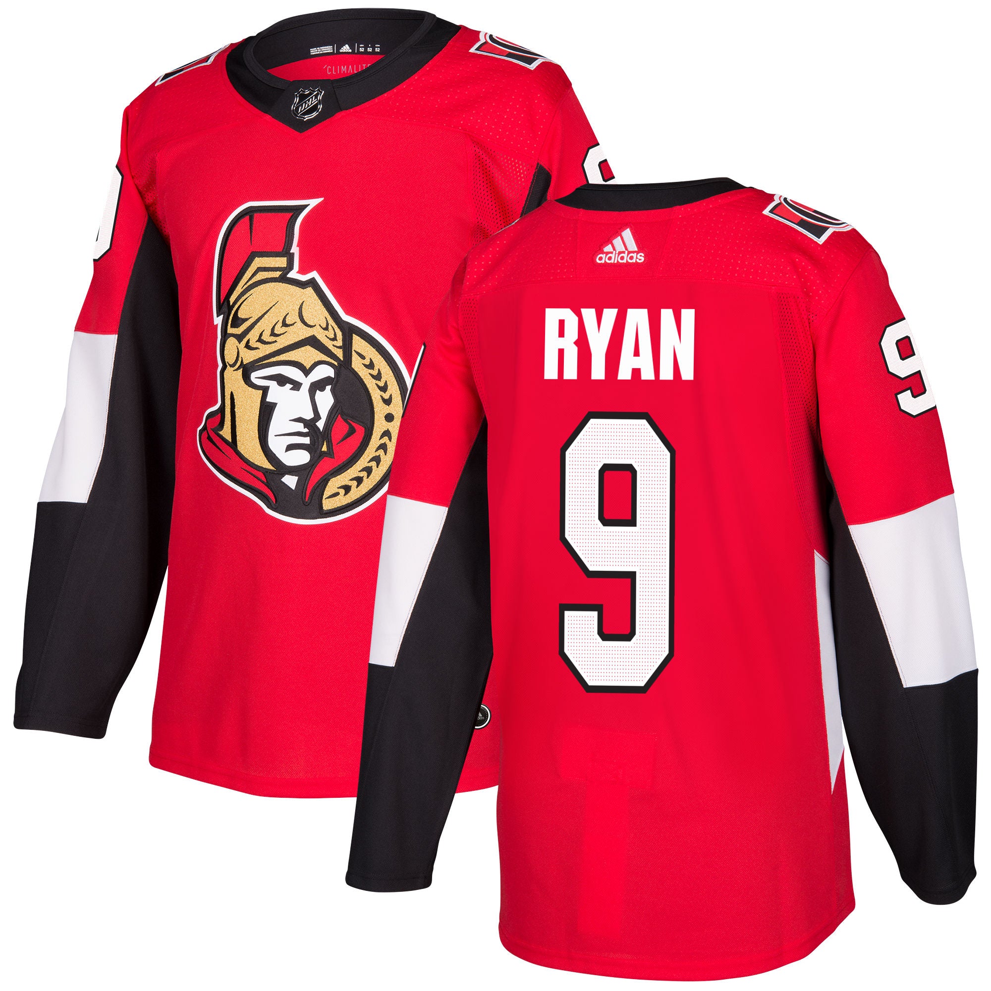 ottawa senators official jersey