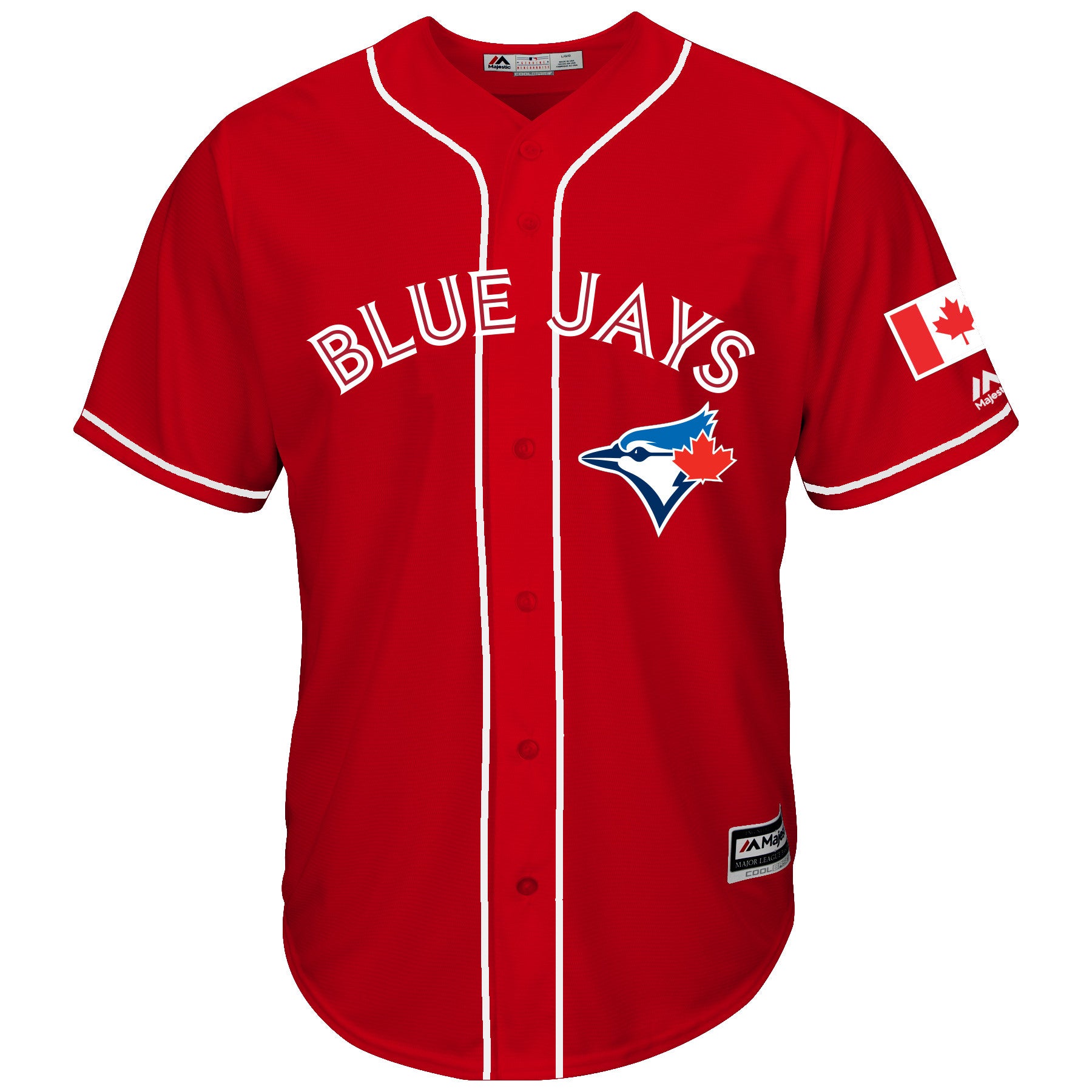 red replica blue jays jersey