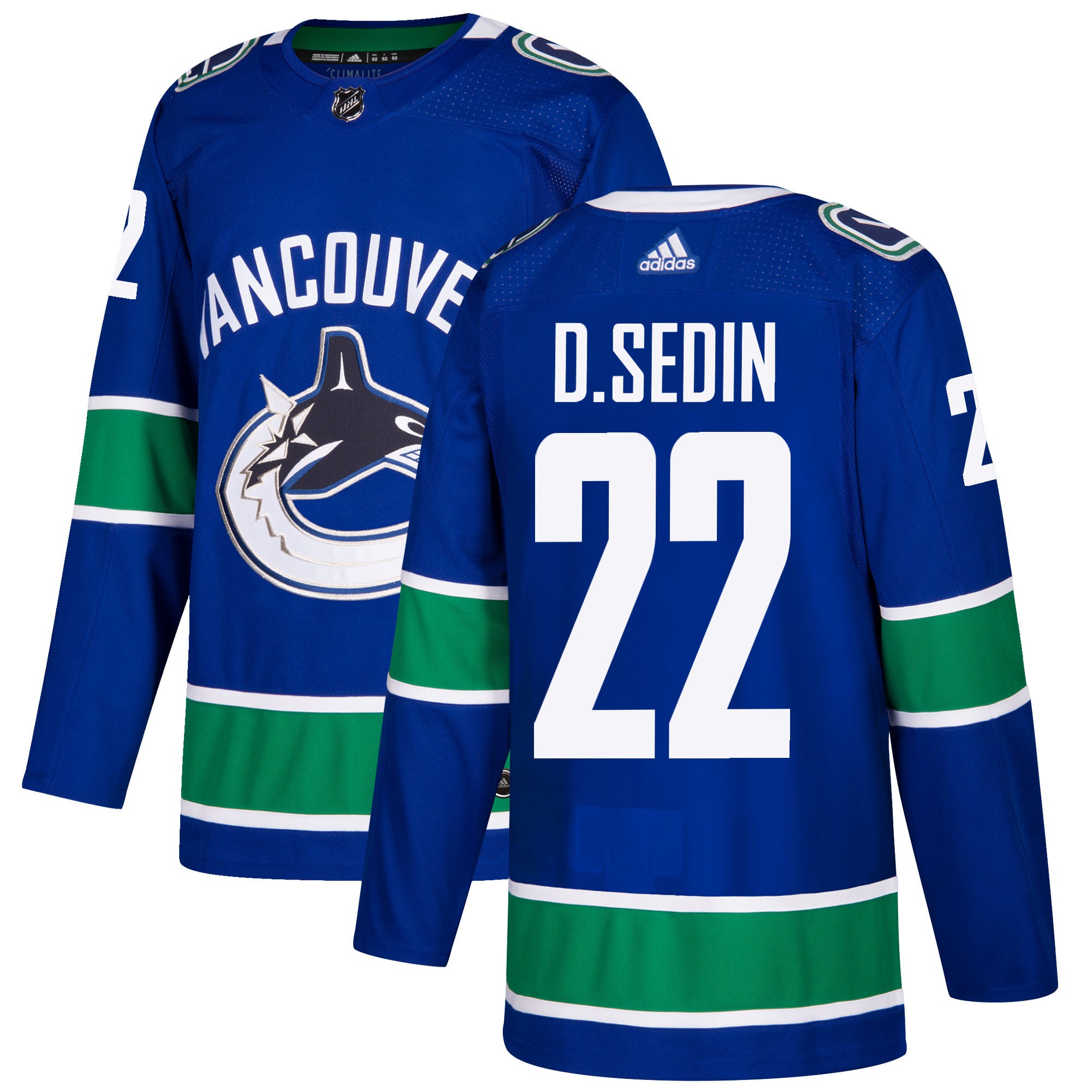 daniel sedin jersey