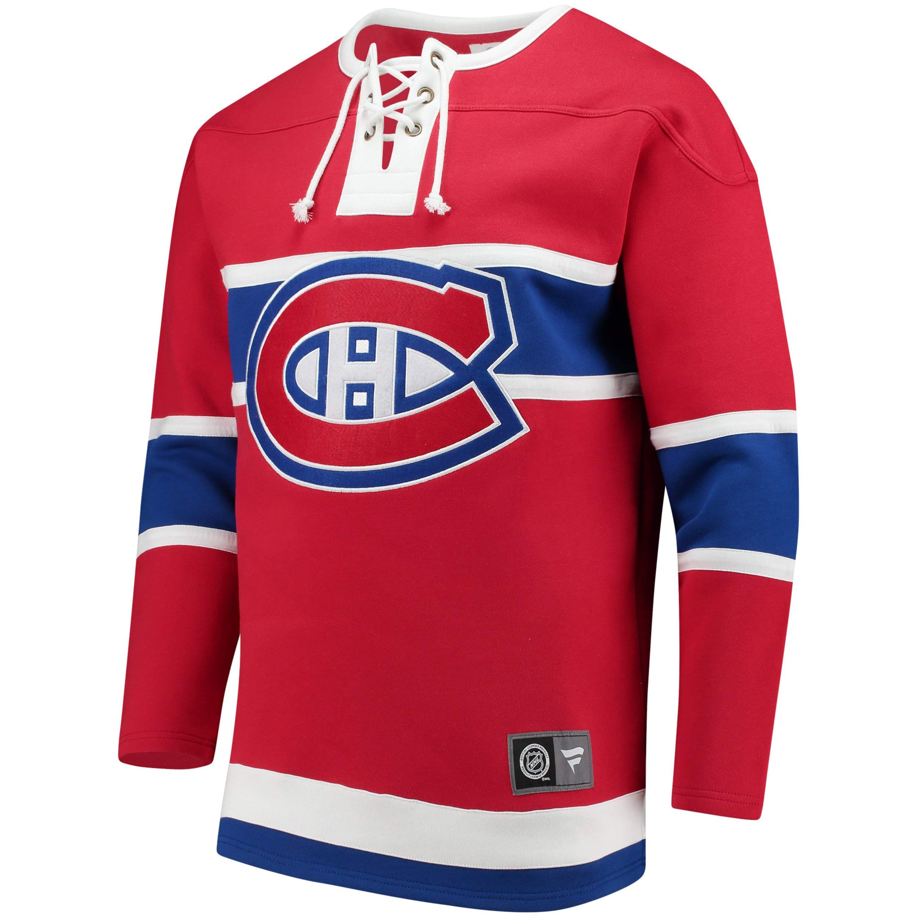 nhl lace up jersey