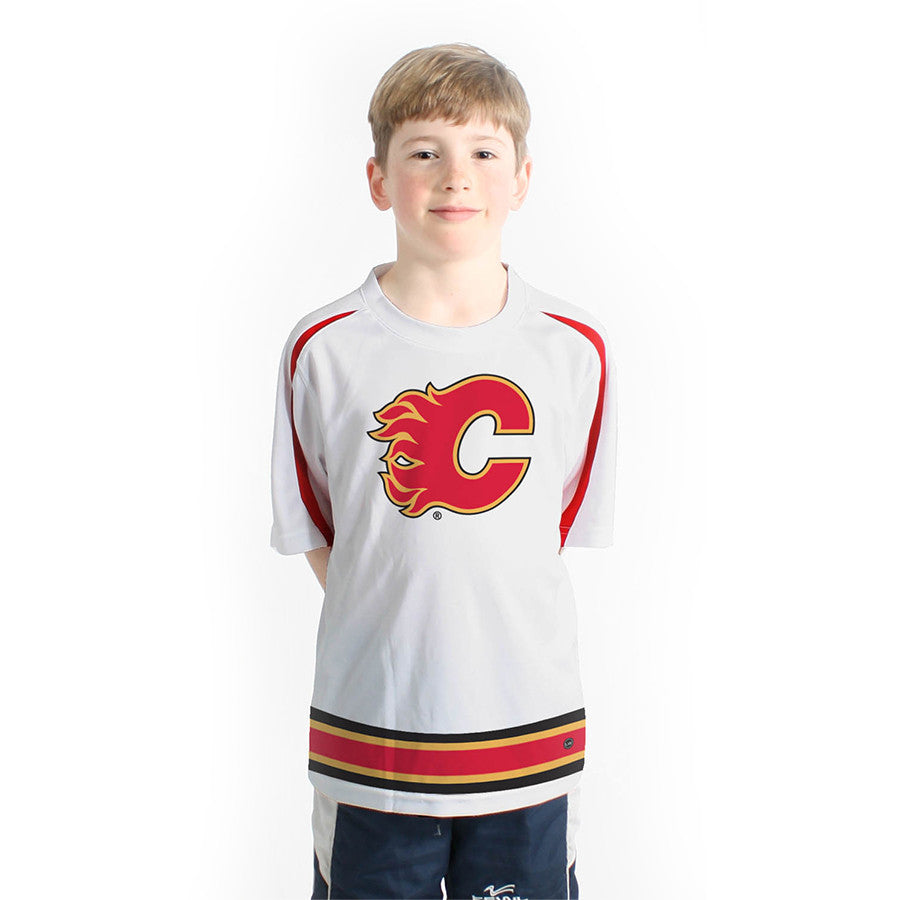 calgary flames youth jersey