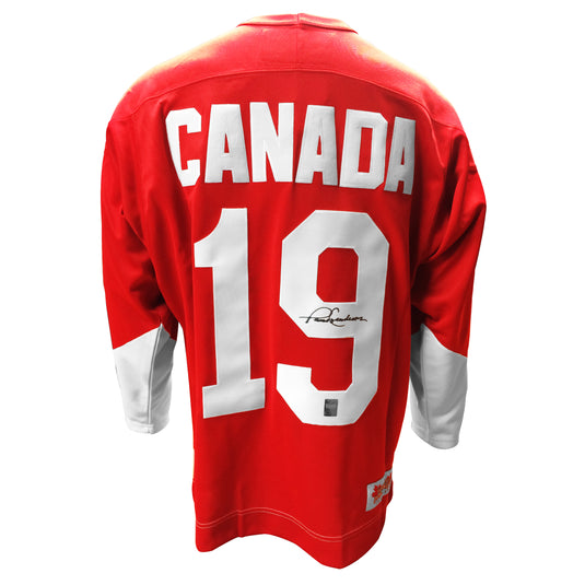 Paul Henderson Autographed 1972 Team Canada Hockey Jersey Signed – Glory  Days Sports