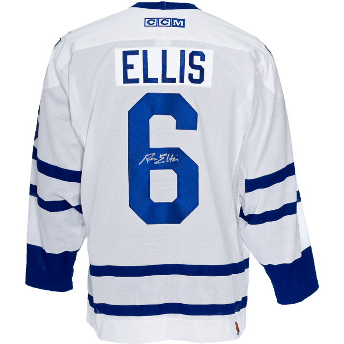 signed leafs jersey