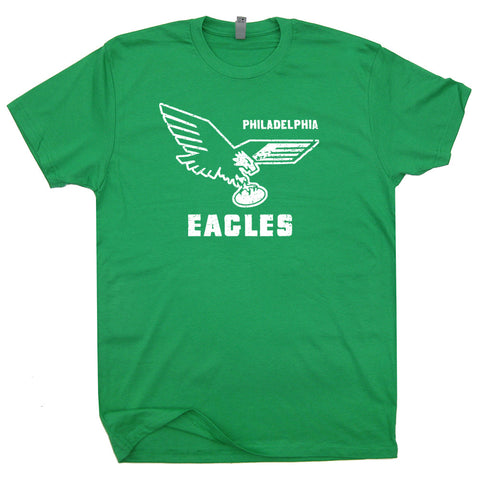 philadelphia eagles throwback t shirt