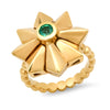 Penacho Green Flower Ring
