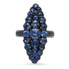 Jeanne D'arc Marquise Cluster Ring